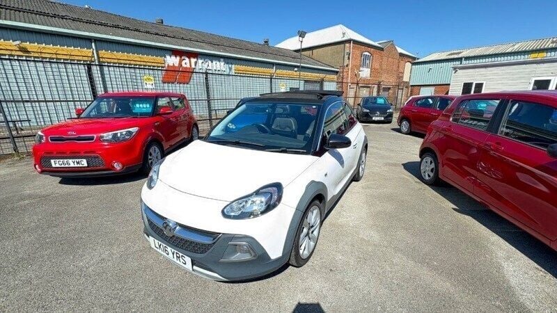White Used 2016 Vauxhall Adam Rocks Hatchback | £5,999 (Fair price) - Image 1/3