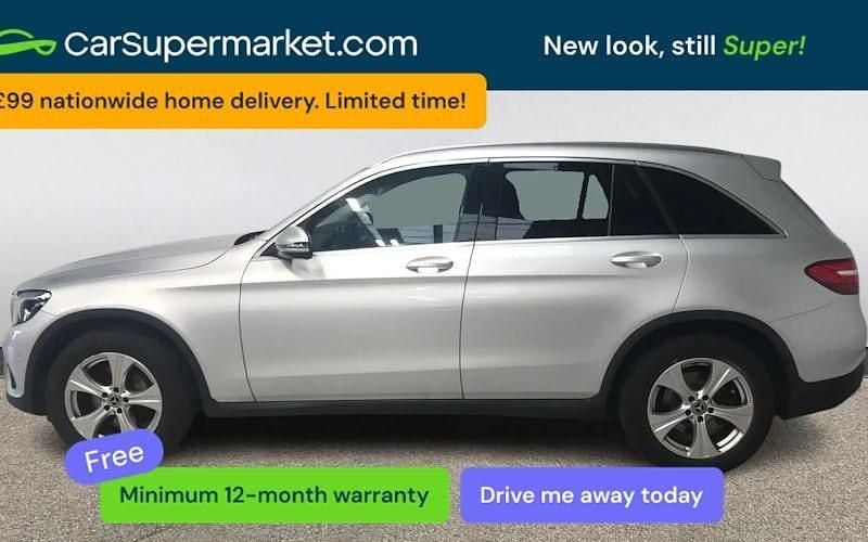 Used Mercedes GLC250 204 HP (150 kW) 2018 Silver Estate