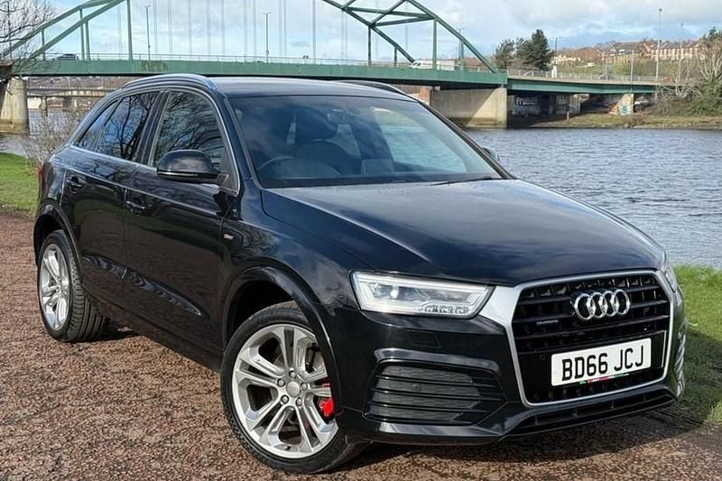 Used Audi Q3 S-line plus 184 HP (135 kW) 2016 Black SUV