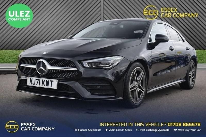 Used Mercedes CLA250 AMG Line Premium Plus 2021 Black Sedan