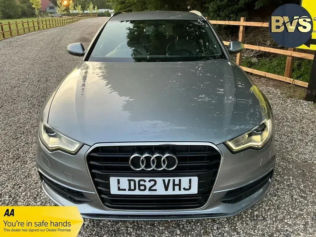 Używany Audi A6 S-Line 177 KM (130 kW) 2012 Szary Kombi