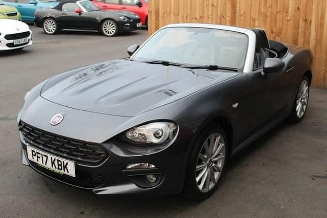 Used Fiat 124 Spider Lusso 140 HP (102 kW) 2017 Grey Cabriolet