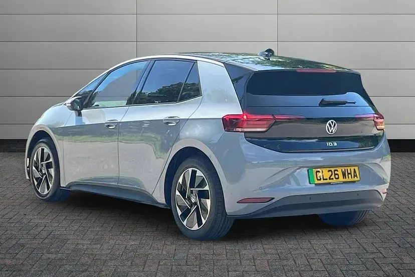 Used VW ID.3 Pure 125 kW (170 HP) 2026 Moonstone grey with solid black roof Hatchback