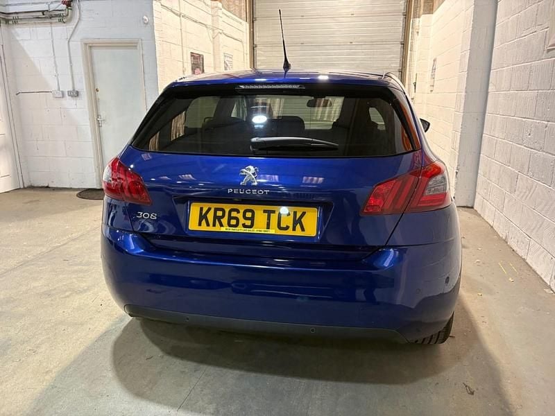 Used Peugeot 308 2019 Blue Hatchback