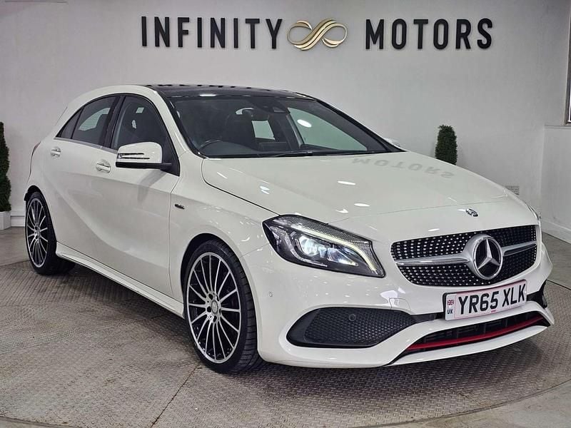 Used Mercedes A250 Premium 2015 White Hatchback