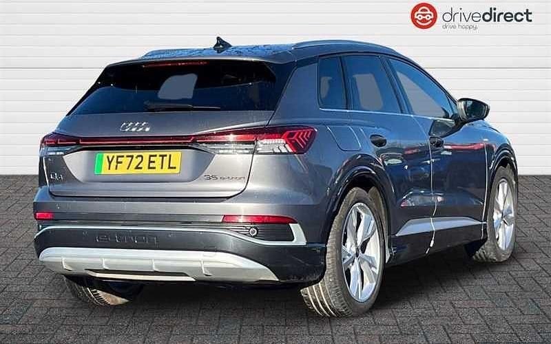 Used Audi Q4 e-tron S-Line 125 kW (170 HP) 2022 Grey SUV