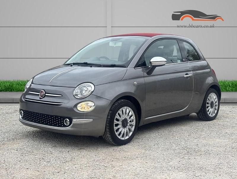 Grey Used 2016 Fiat 500C Lounge Cabriolet | £9,990 (Fair price) - Image 1/4