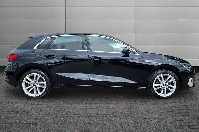 Used Audi A3 Sport 150 HP (110 kW) 2023 Black Sedan