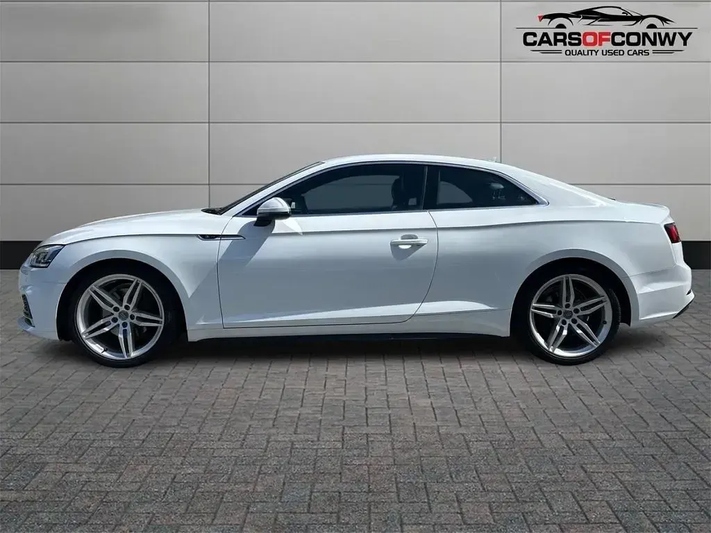Used Audi A5 S-Line 190 HP (139 kW) 2020 White Coupe