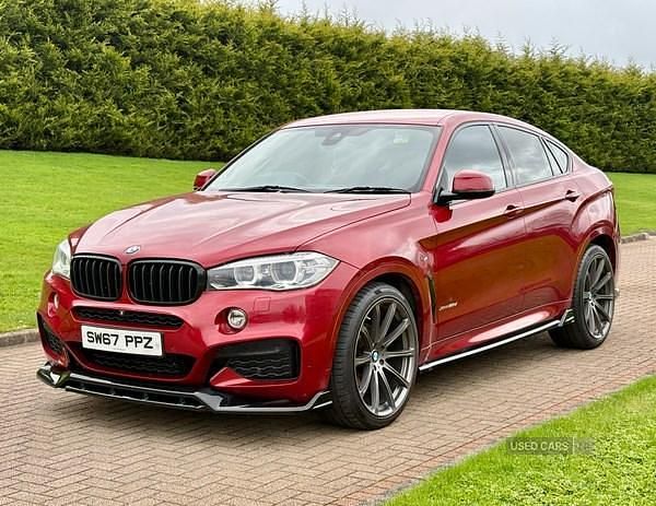 Used BMW X6 M Sport 2018 Red SUV