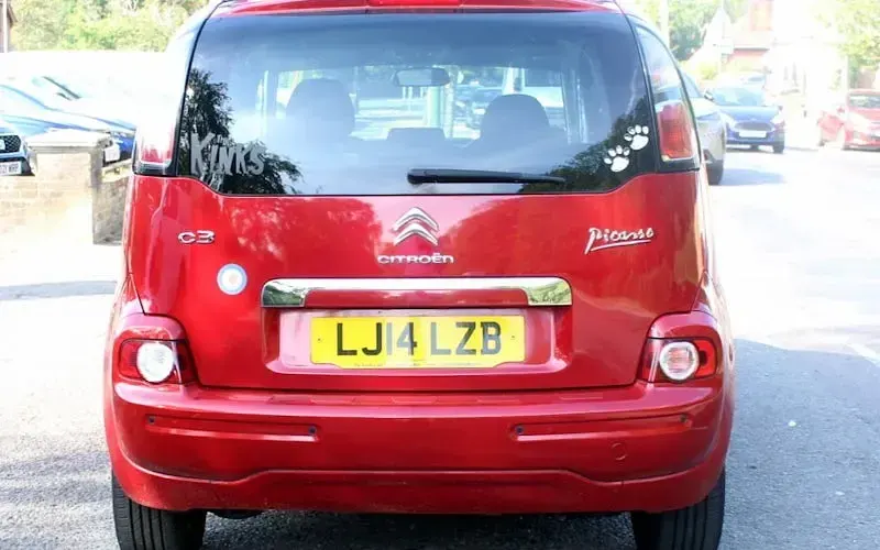 Used Citroën C3 Picasso Exclusive 120 HP (88 kW) 2014 Red MPV