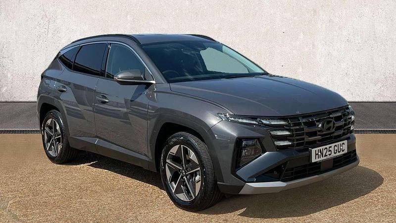 Grey Used 2025 Hyundai Tucson Premium SUV | £31,173 (A bit pricey) - Image 1/4