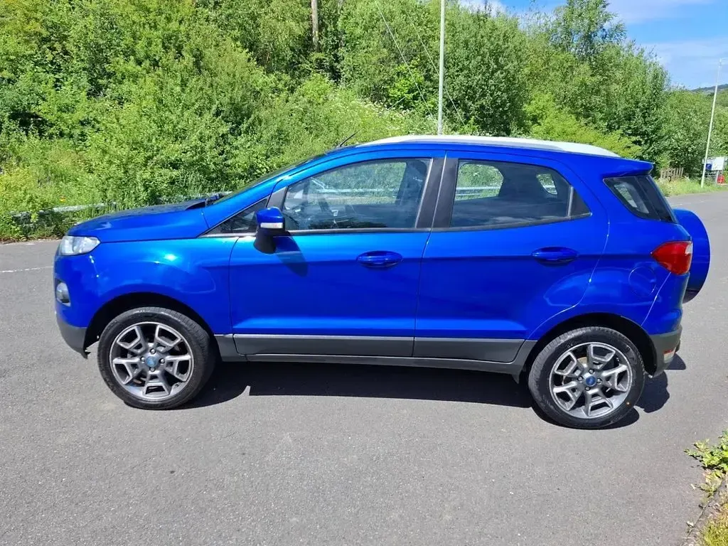 Used Ford Ecosport Titanium 90 HP (66 kW) 2014 Blue SUV
