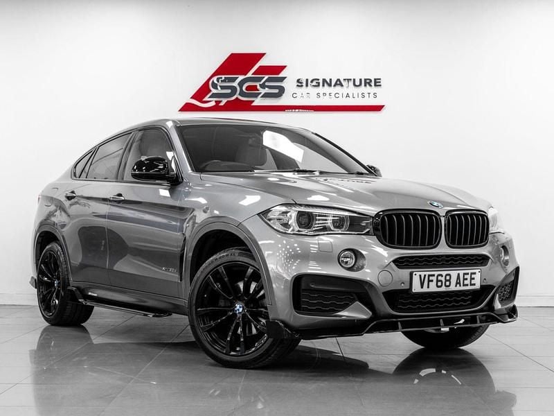 Grey Used 2019 BMW X6 M Sport SUV | £22,495 (Fair price) - Image 1/3