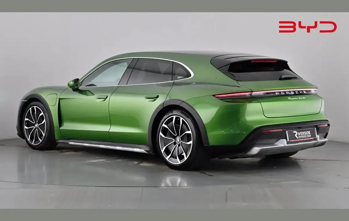 Used Porsche Taycan 500 kW (680 HP) 2023 Green Sedan