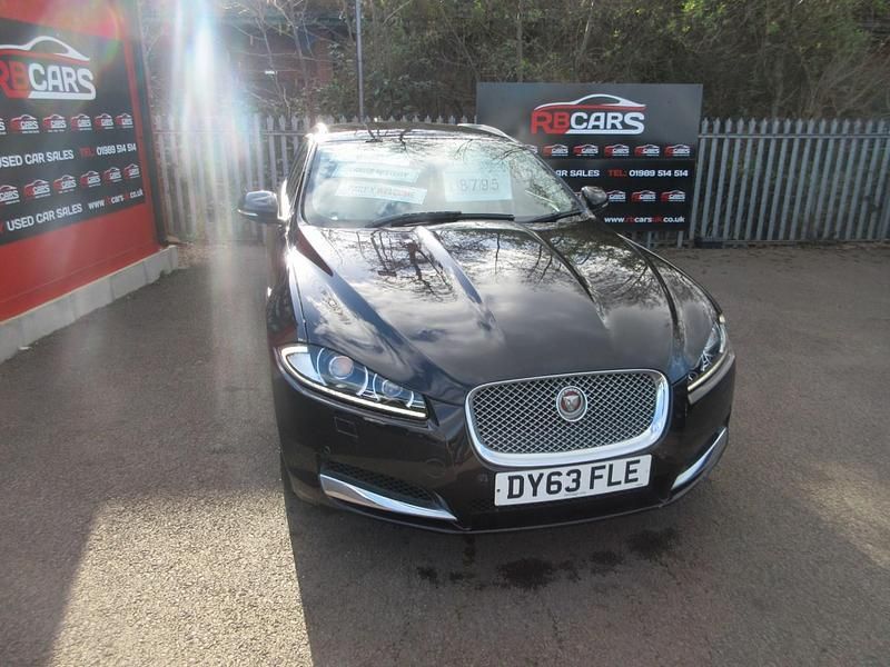 Used Jaguar XF Luxury 2013 Black Estate