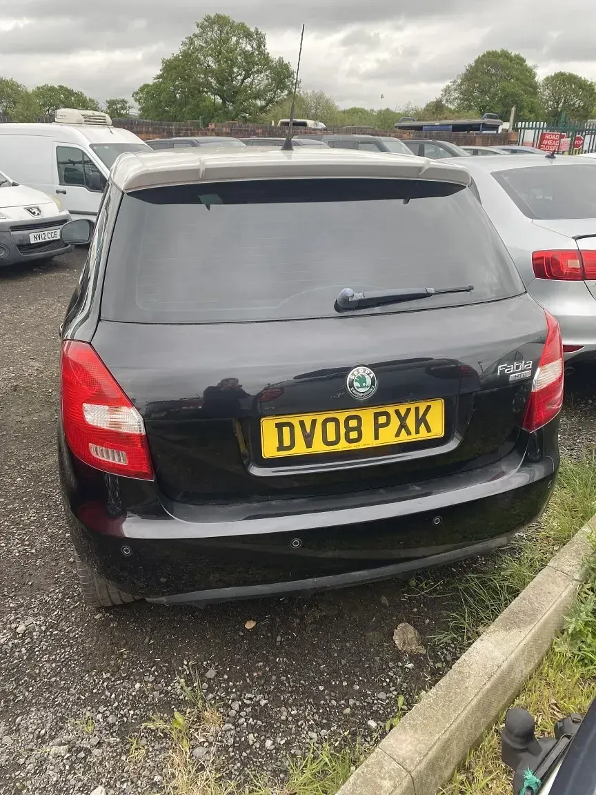 Used Skoda Fabia Sport 2008 Black Hatchback
