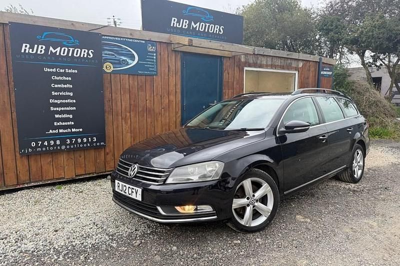 Black Used 2012 VW Passat SE Estate | £3,995 (Fair price) - Image 1/1