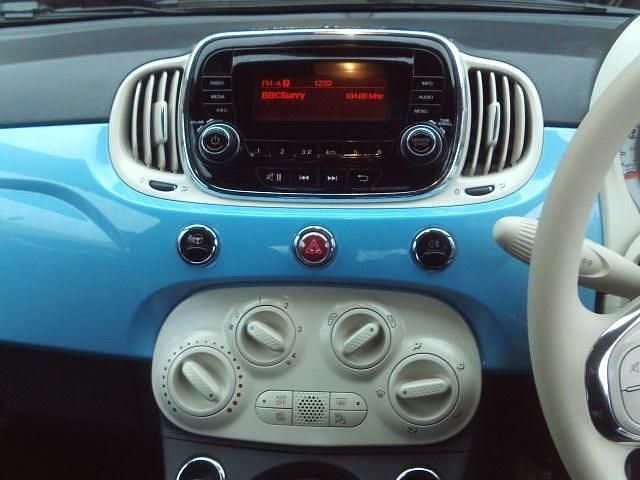 Used Fiat 500 Pop 69 HP (50 kW) 2013 Blue Hatchback