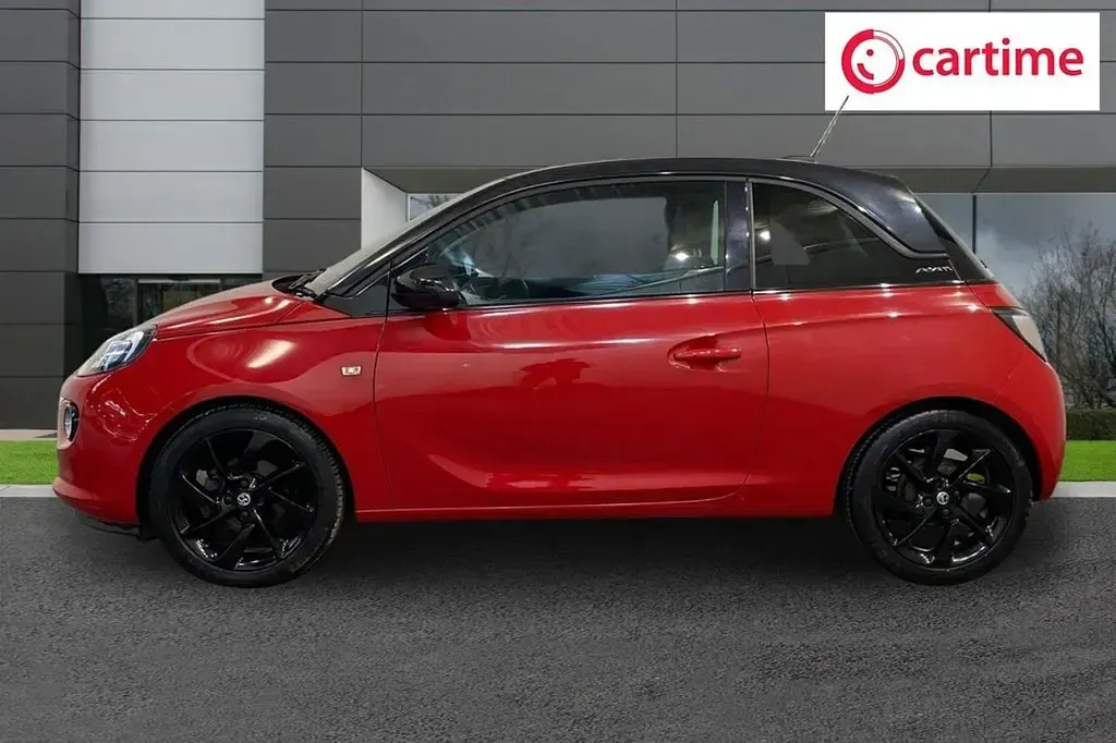 Used Vauxhall Adam S 70 HP (51 kW) 2017 Red Hatchback