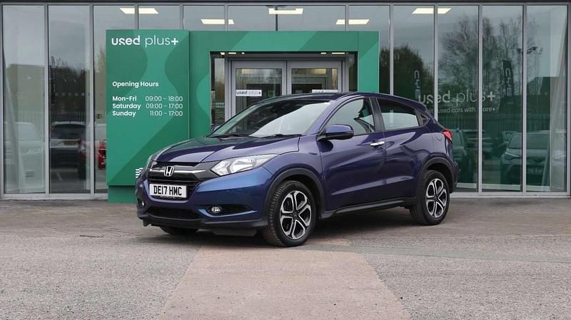 Used Honda HR-V SE 120 HP (88 kW) 2017 Blue SUV