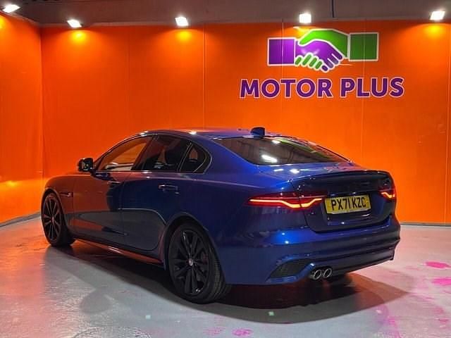 Used Jaguar XE R-Dynamic 204 HP (150 kW) 2021 Blue Sedan