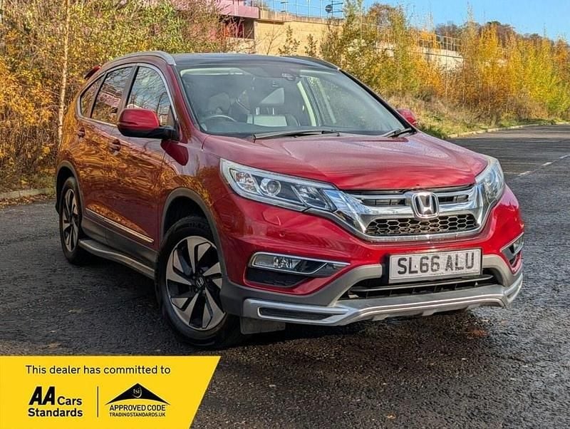 Red Used 2016 Honda CR-V EX SUV | £14,495 (Fair price) - Image 1/4