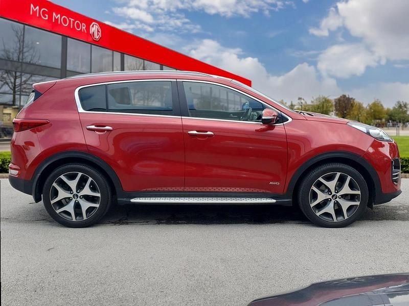 Red Used 2016 Kia Sportage GT-Line SUV | £12,499 (Fair price) - Image 1/3