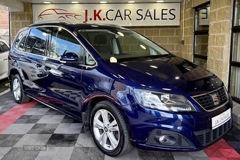 Used Seat Alhambra XCELLENCE 184 HP (135 kW) 2019 Blue MPV