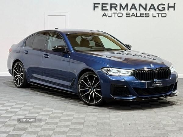Used BMW 530e M Sport 2022 Blue Sedan