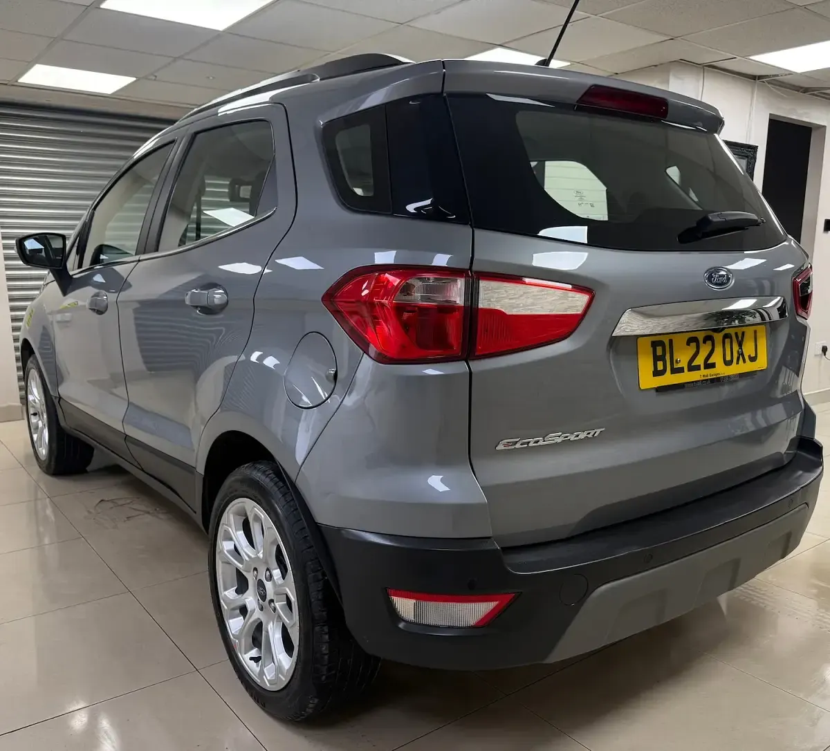 Used Ford Ecosport Titanium 125 HP (91 kW) 2022 Silver SUV
