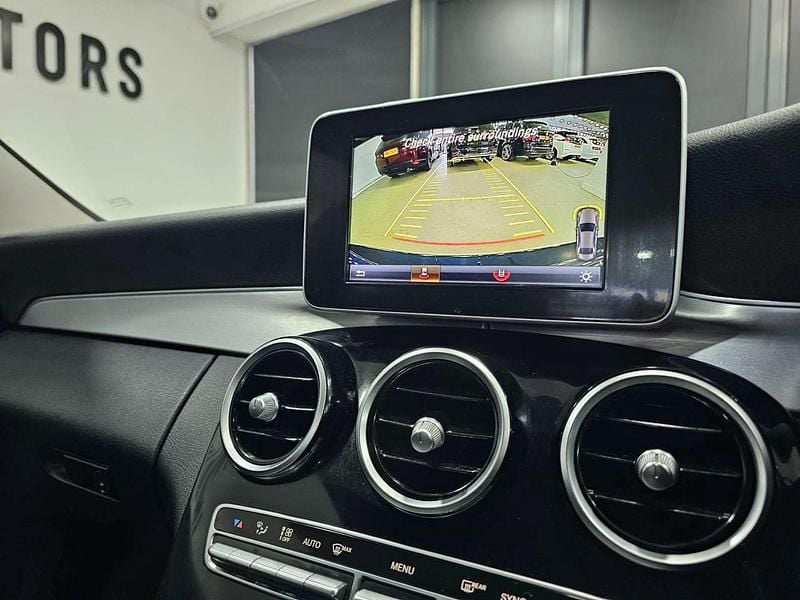 Used Mercedes C200 184 HP (135 kW) 2015 Blue Sedan