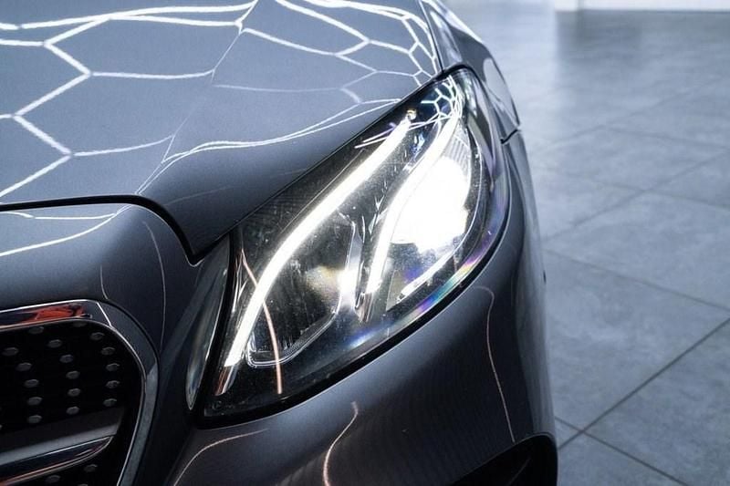 Used Mercedes E220 AMG line 194 HP (142 kW) 2019 Grey Coupe