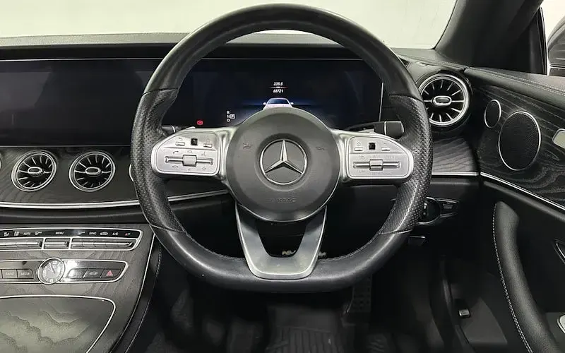 Used Mercedes E220 AMG line 194 HP (142 kW) 2020 Grey Cabriolet