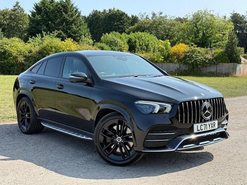 Black Used 2021 Mercedes GLE400 AMG Line Premium Plus Coupe | £50,445 (Good price) - Image 1/4