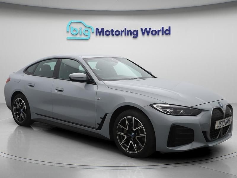 Grey Used 2022 BMW i4 M Sport Sedan | £21,000 (Fair price) - Image 1/4