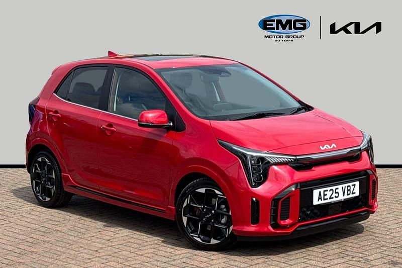 Red New 2025 Kia Picanto GT-Line S Hatchback | £18,985 (Fair price) - Image 1/3