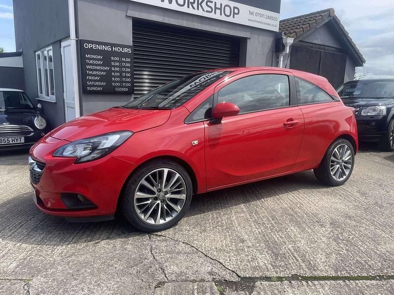 Red Used 2015 Vauxhall Corsa Excite Hatchback | £3,695 (Fair price) - Image 1/4