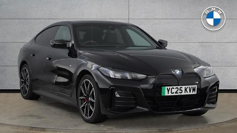 Black Used 2025 BMW i4 Shadowline Sedan | £45,950 (Expensive) - Image 1/4