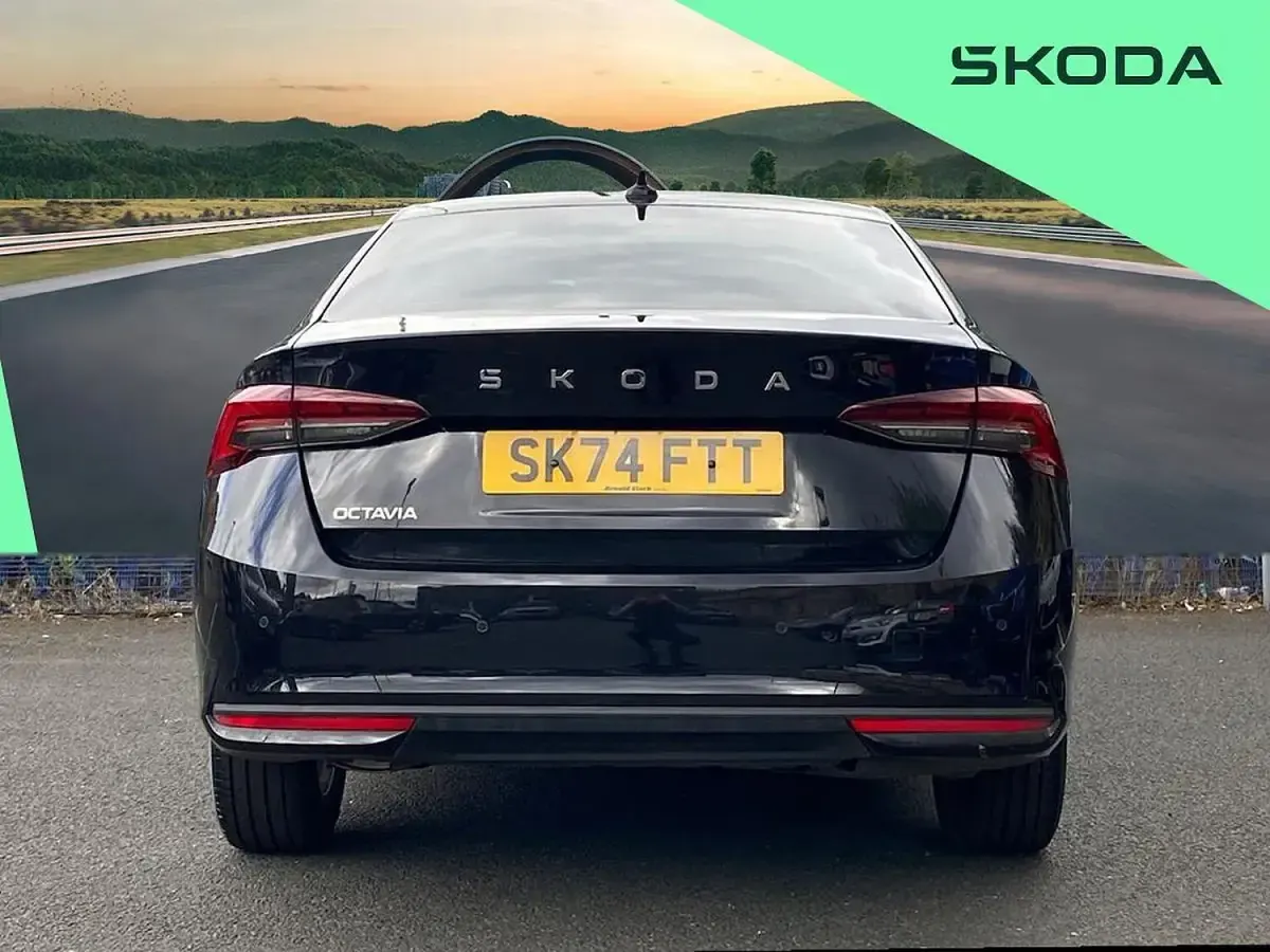 Used Skoda Octavia SE L 116 HP (85 kW) 2024 Black Hatchback