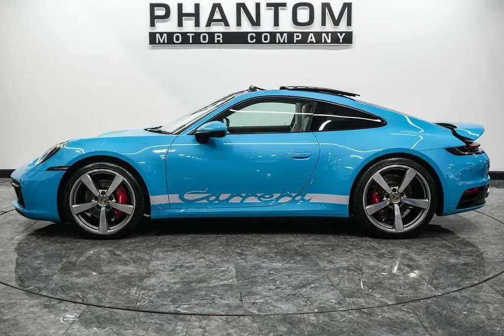 Used Porsche 911 Carrera 4S 450 HP (330 kW) 2019 Blue Coupe
