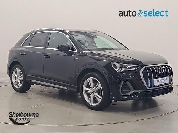 Used Audi Q3 S-Line 150 HP (110 kW) 2021 Black SUV
