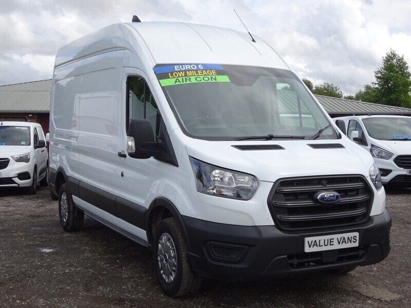 White Used 2022 Ford Transit Van | £14,485 (Good price) - Image 1/4