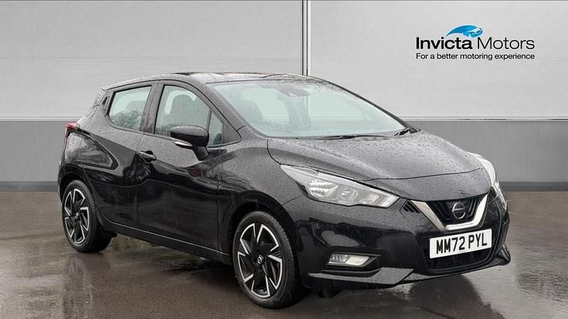 Black Used 2022 Nissan Micra Acenta Hatchback | £12,000 (Fair price) - Image 1/4