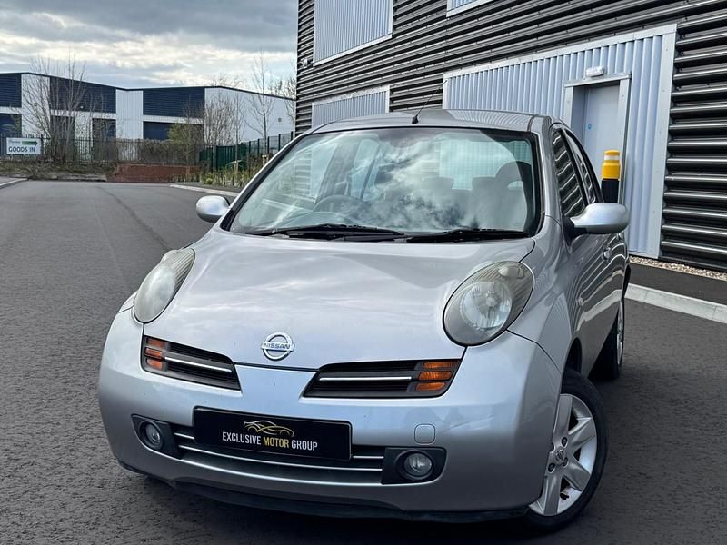 Second-hand Nissan Micra 79 CP (58 kW) 2003 Argintiu Hatchback