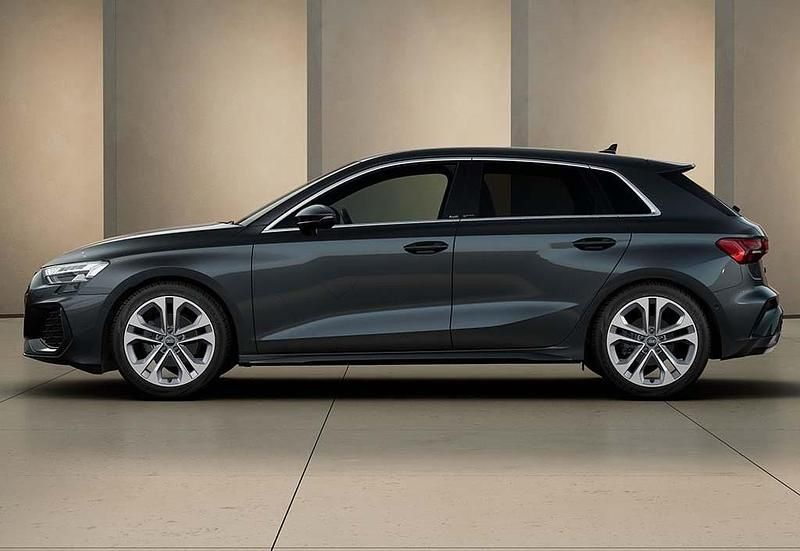 New Audi A3 Sportback S-Line 150 HP (110 kW) 2026 Grey Hatchback