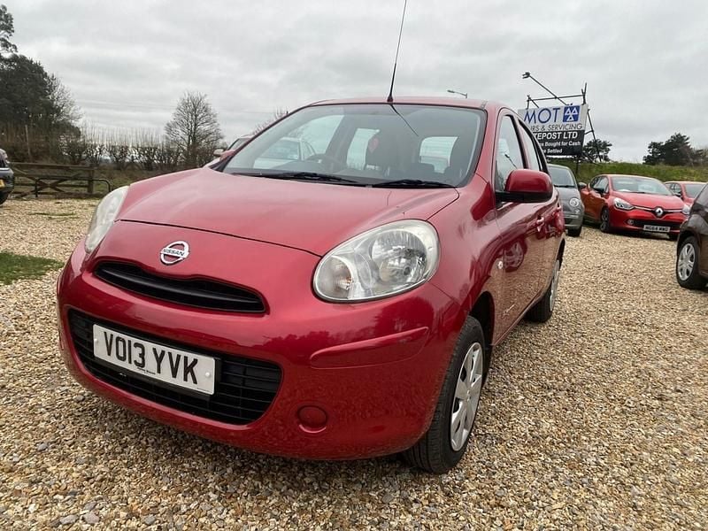 Used Nissan Micra 2013 Red Hatchback