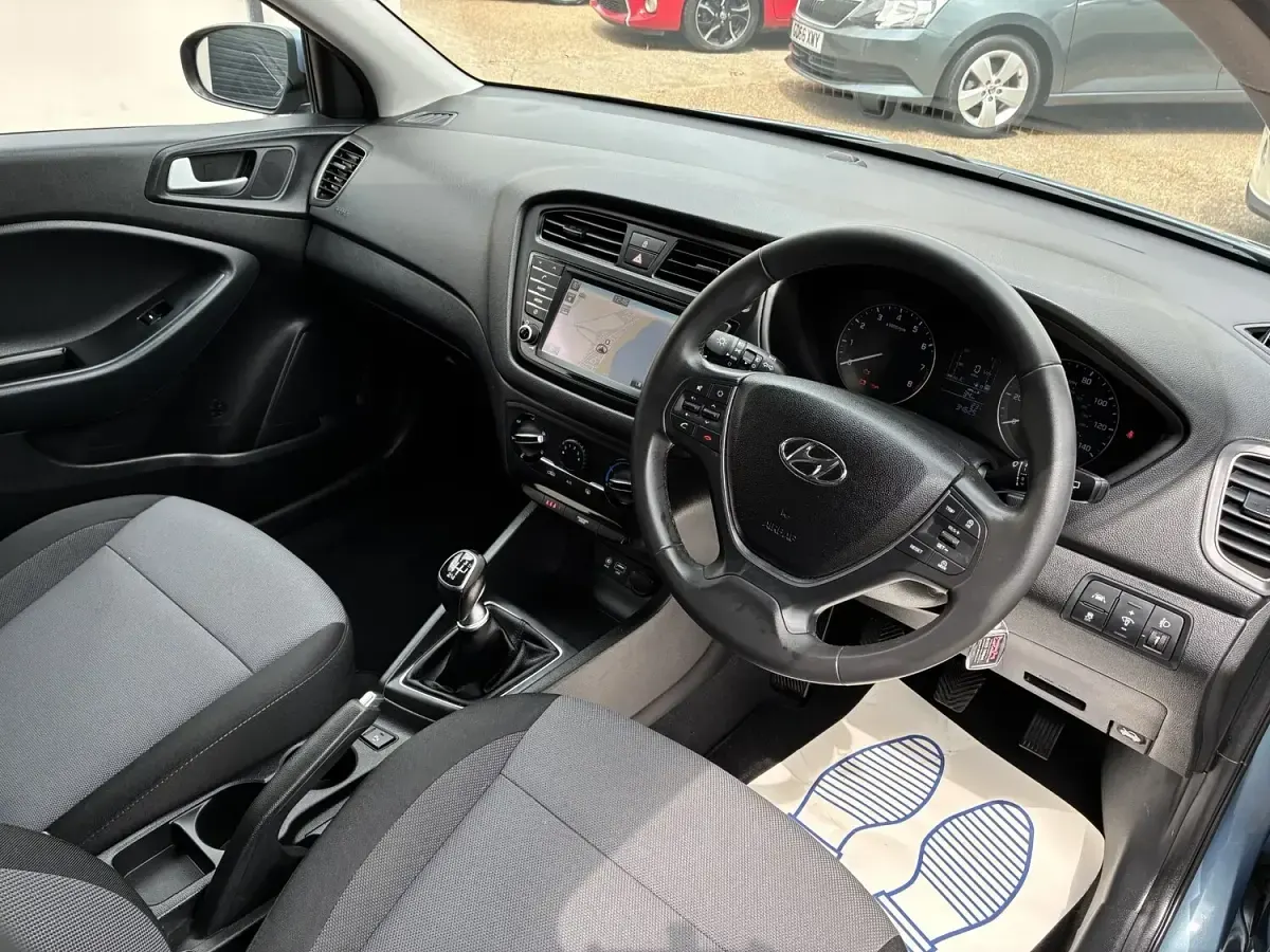 Used Hyundai i20 Edition 2017 Blue Hatchback