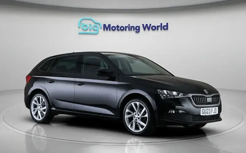 Used Skoda Scala SE L 110 HP (80 kW) 2023 Black Hatchback