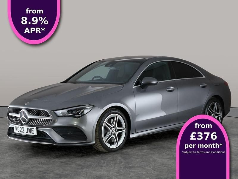 Grey Used 2022 Mercedes CLA250 AMG line Sedan | £29,036 (Fair price) - Image 1/3